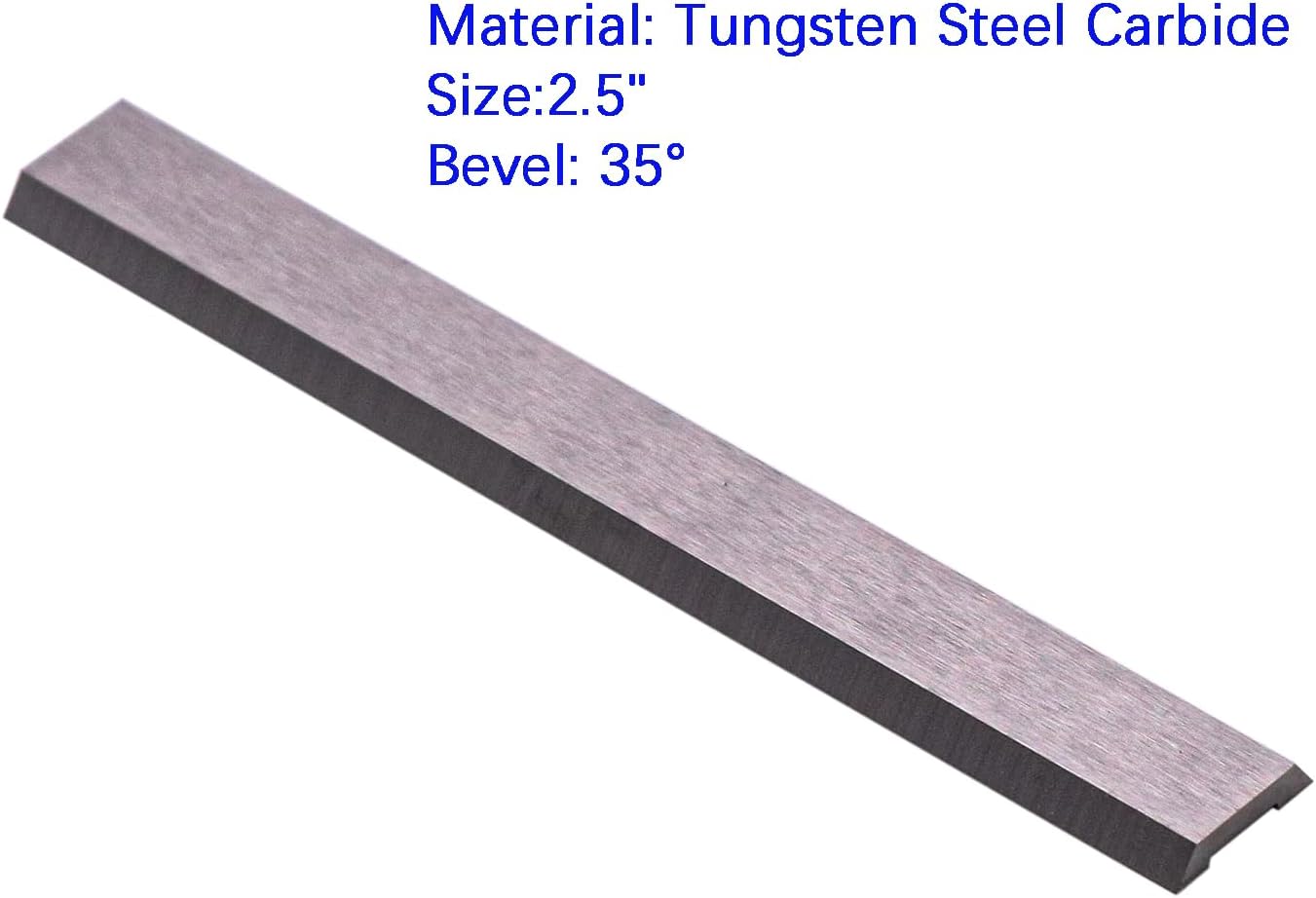 BestParts 10Pcs 2.5" Carbide Paint Scraper Blade, Double-Edged Reversible Replacement Blade, Tungsten Steel Scraper Blade, Fit for 2.5in Scraper, For Removing Paint, Glue, Varnish and Rust