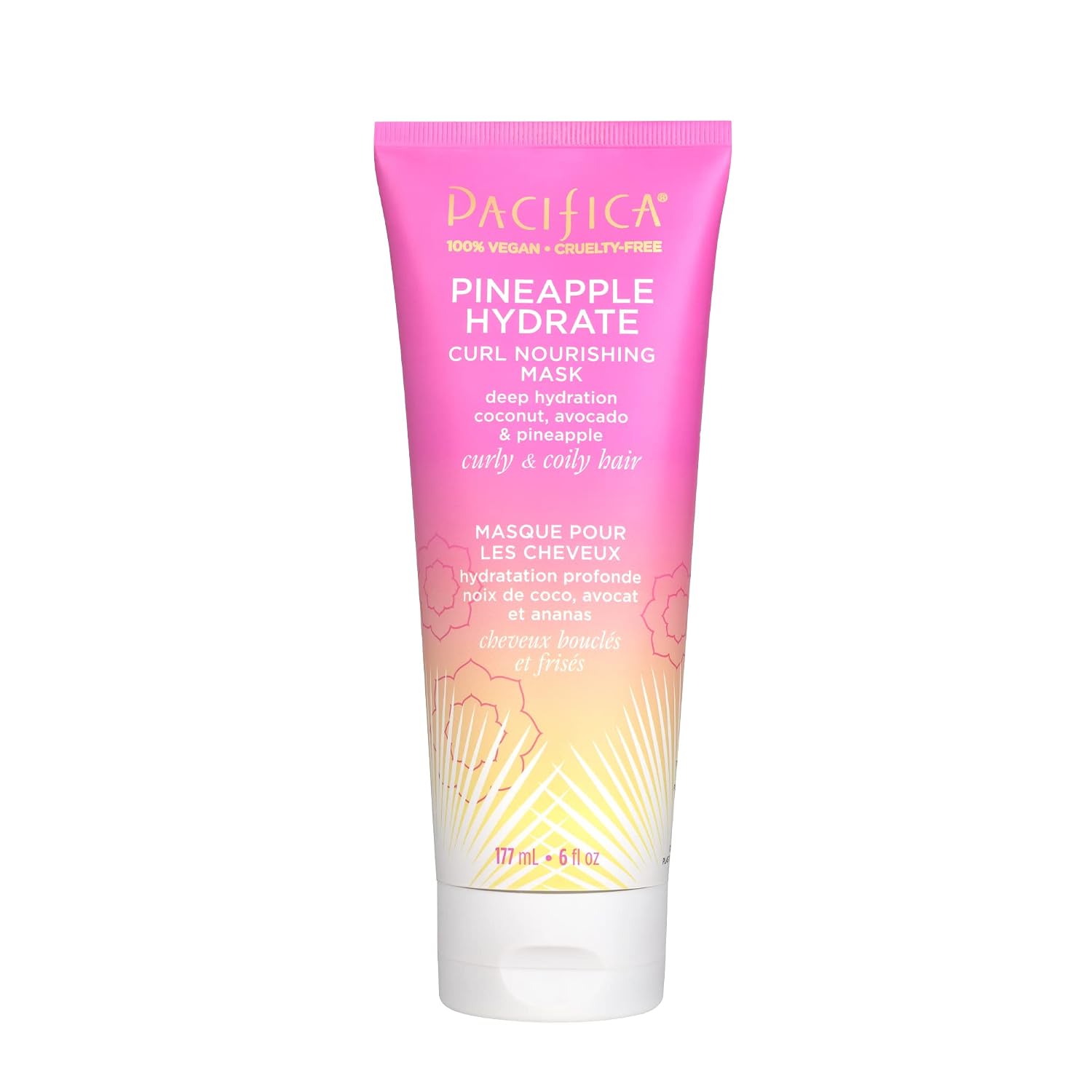 Pacifica Hydrate Curl Nourishing Mask - Pineapple Masque Women 6 oz