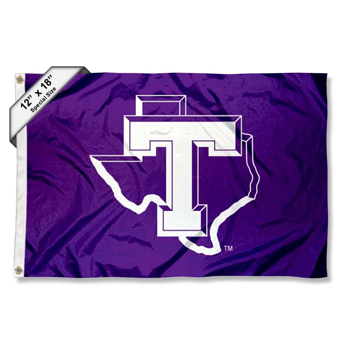Tarleton State Texans Boat & Nautical Flag - 12x18 Inch Official College Polyester Flag