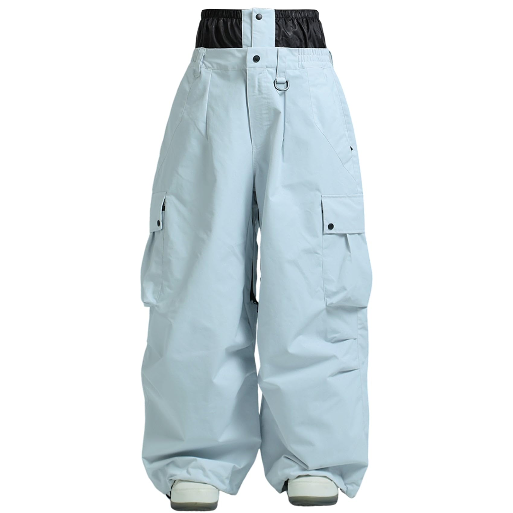 GSOU SNOW Women Men Ski Pants Snowboard Pants Super Baggy Snowboarding Loose Snow Sport Insulation Waterproof Windproof