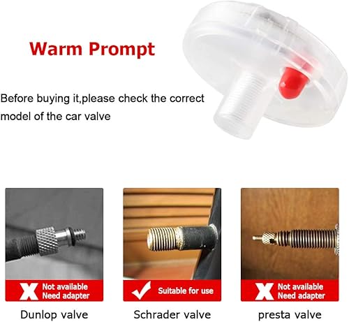 Miniatura 4 de KaiDengZhe Luces solares para neumáticos de automóvil, luces LED para neumáticos de automóvil, tapa de válvula de aire, luz con sensores de