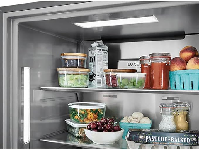 Electrolux EI33AR80WS 19 Cu. Ft. 33 inch Counter-Depth Stainless Steel Refrigerator on Fridge.com