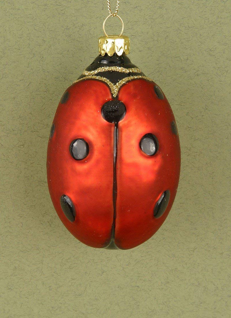 Ladybug Christmas Tree Ornament