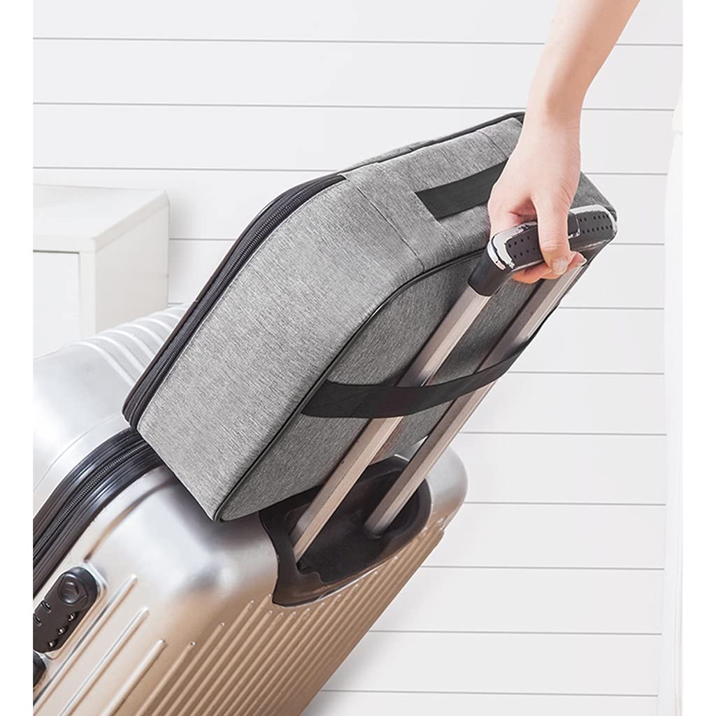 Busta per documenti, Portadocumenti con cerniera, borse organizer for documenti for lavoro, organizzazione domestica e conservazione(Grey)
