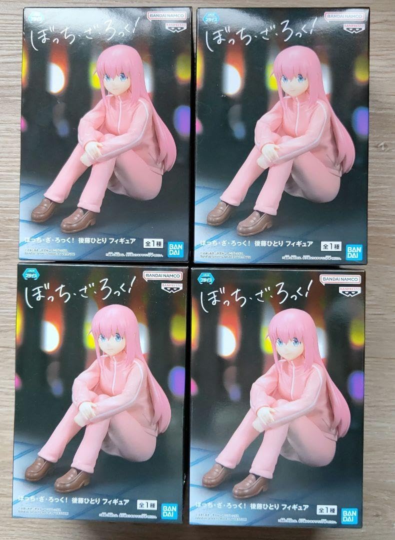 Amazon.co.jp: ぼっちざろっく 後藤ひとり フィギュア 4点セット 