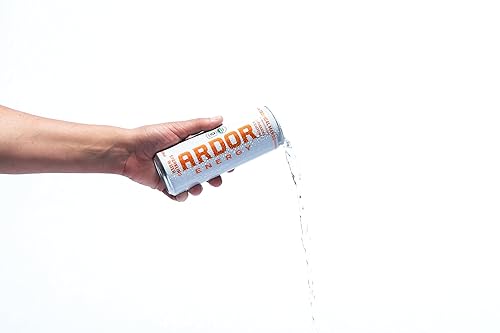 Miniatura 5 de ARDOR Mango tropical, agua con gas funcional con cafeína orgánica de té verde (energía) y L-teanina orgánica (Focuscalma). Sin azúcar, cero