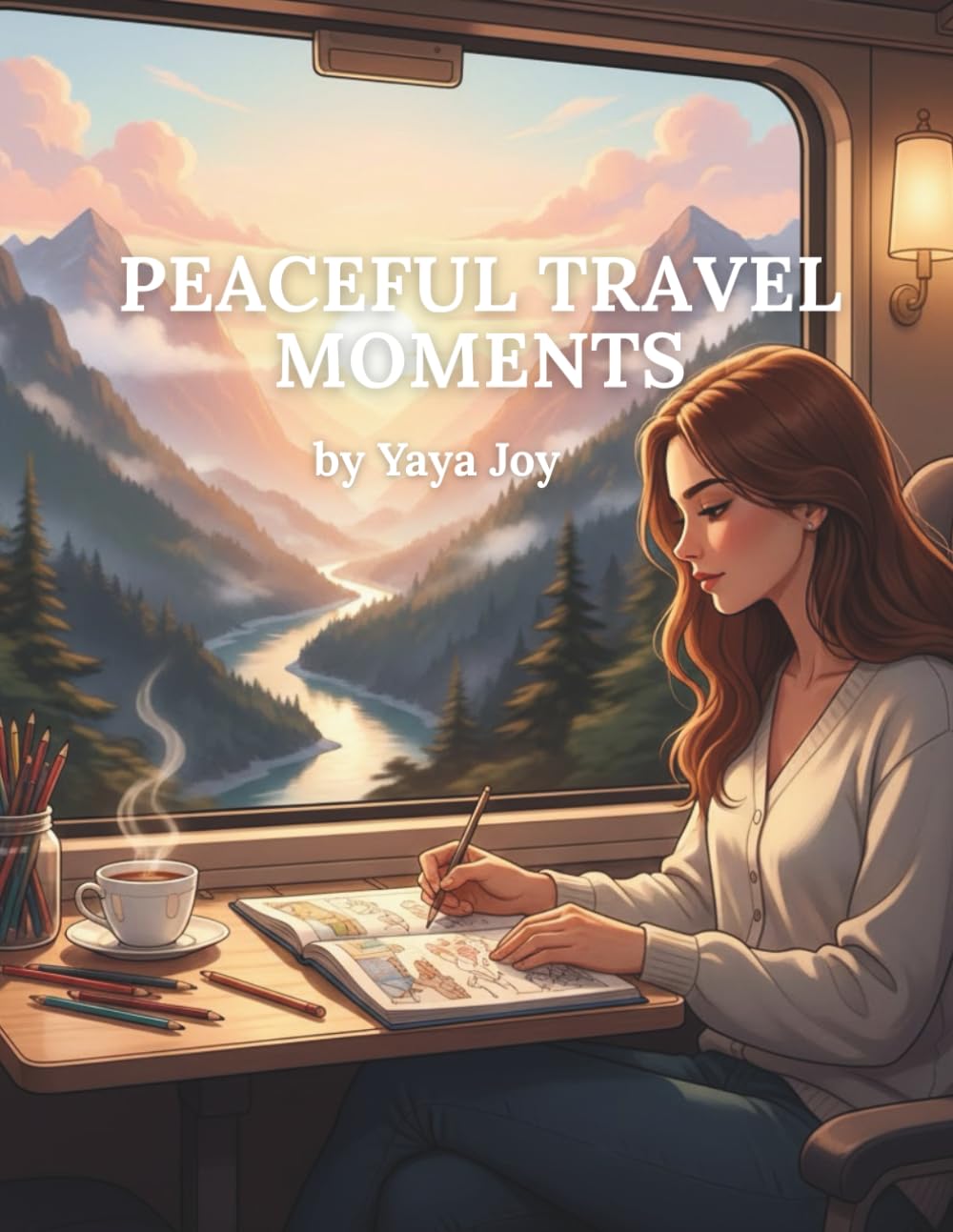 Peaceful Travel Moments: Relaxing Places to Color (Simple Joys)
