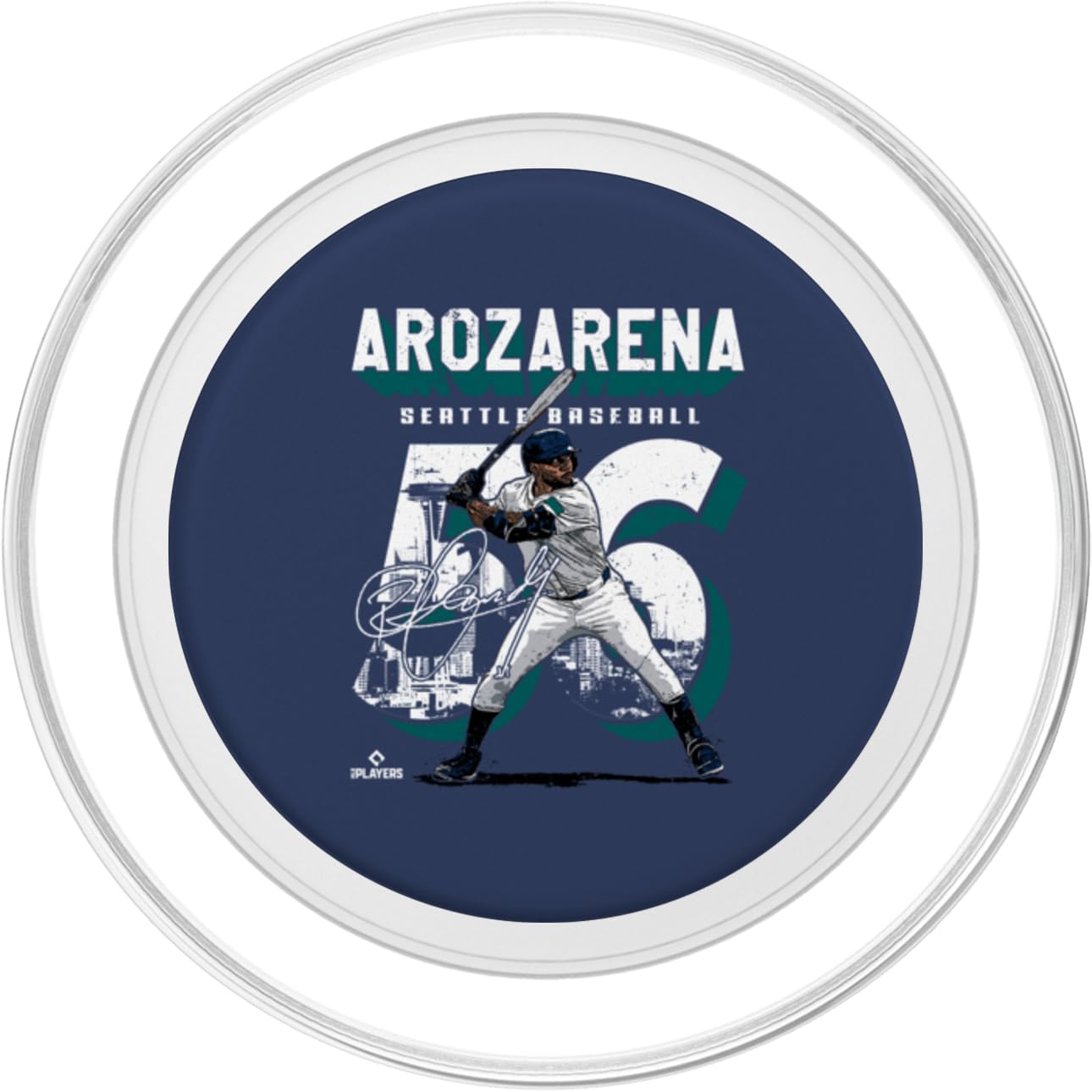 Randy Arozarena | Seattle Baseball Players | MLBRAZ206M PopSockets PopGrip for MagSafe