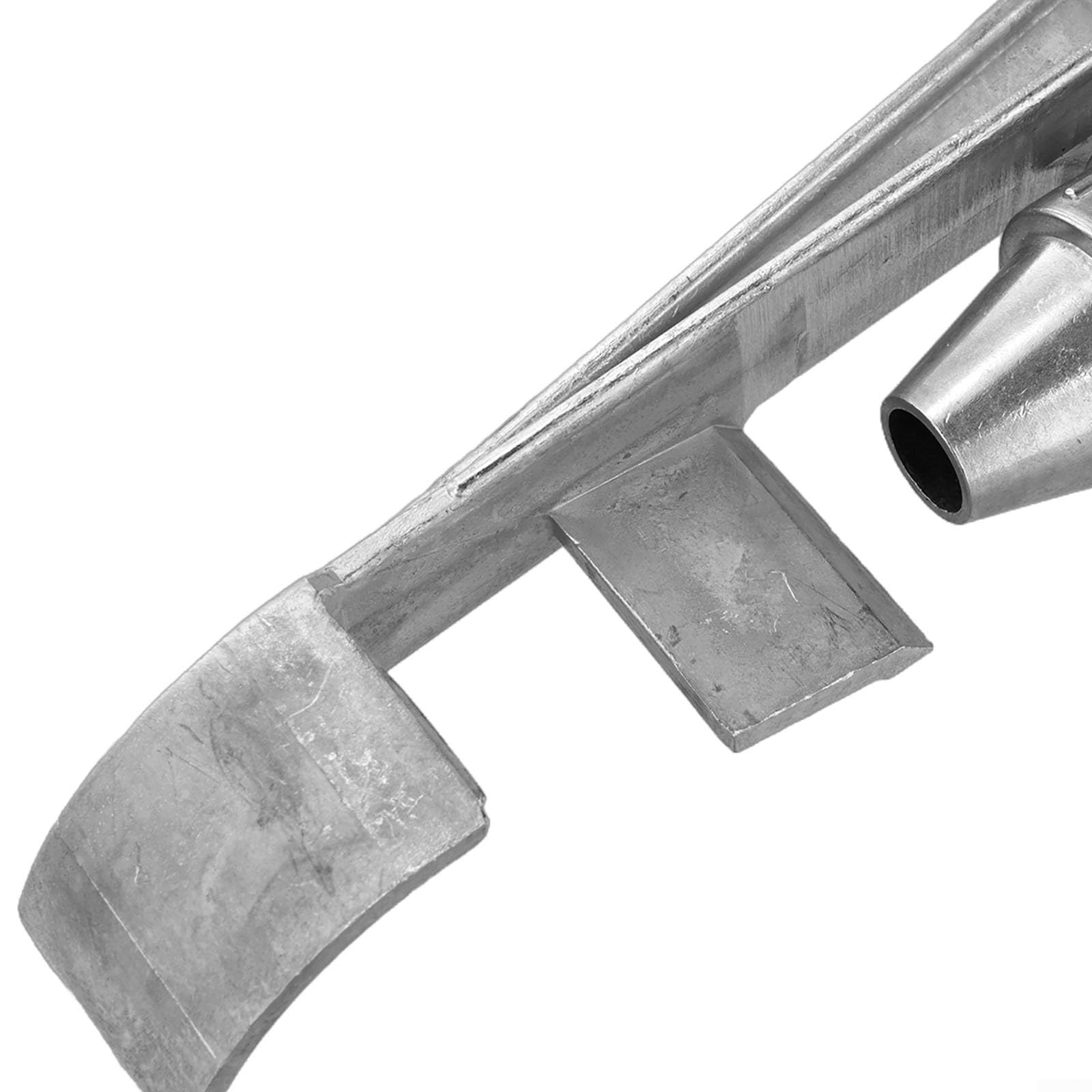 Landwirtschaftlicher Bewässerungssprinkler 360 Grad drehbarer Wassersprüher für Bauernhof, Rasen, Garten – Einstellbarer Bereich, 5,1 cm Gewinde, Zinklegierung, Metallbasis, große Flächenabdeckung