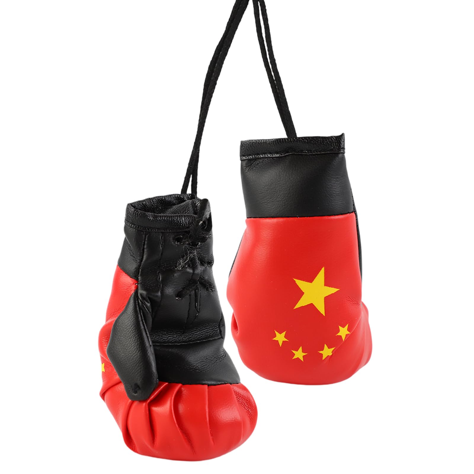 Guantes de Boxeo de PVC para Decoración Automotriz, Accesorios de Espejo Interno, Regalo