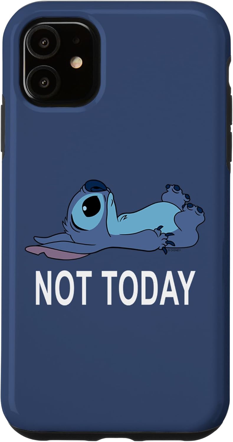 Disney Lilo & Stitch Not Today Case for iPhone 14 Pro Max