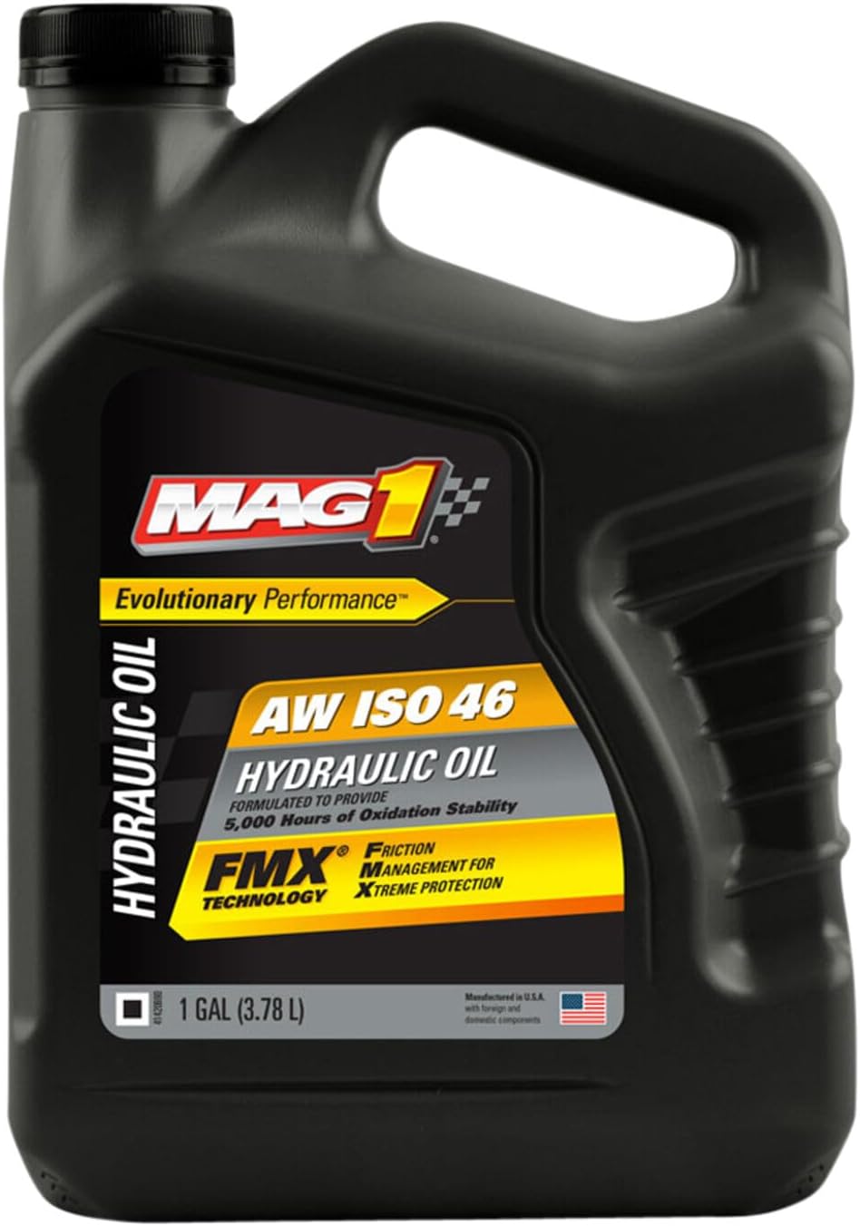 Mag 1 00466 AW ISO 46 Hydraulic Oil - 1 Gallon (Pack of 3)