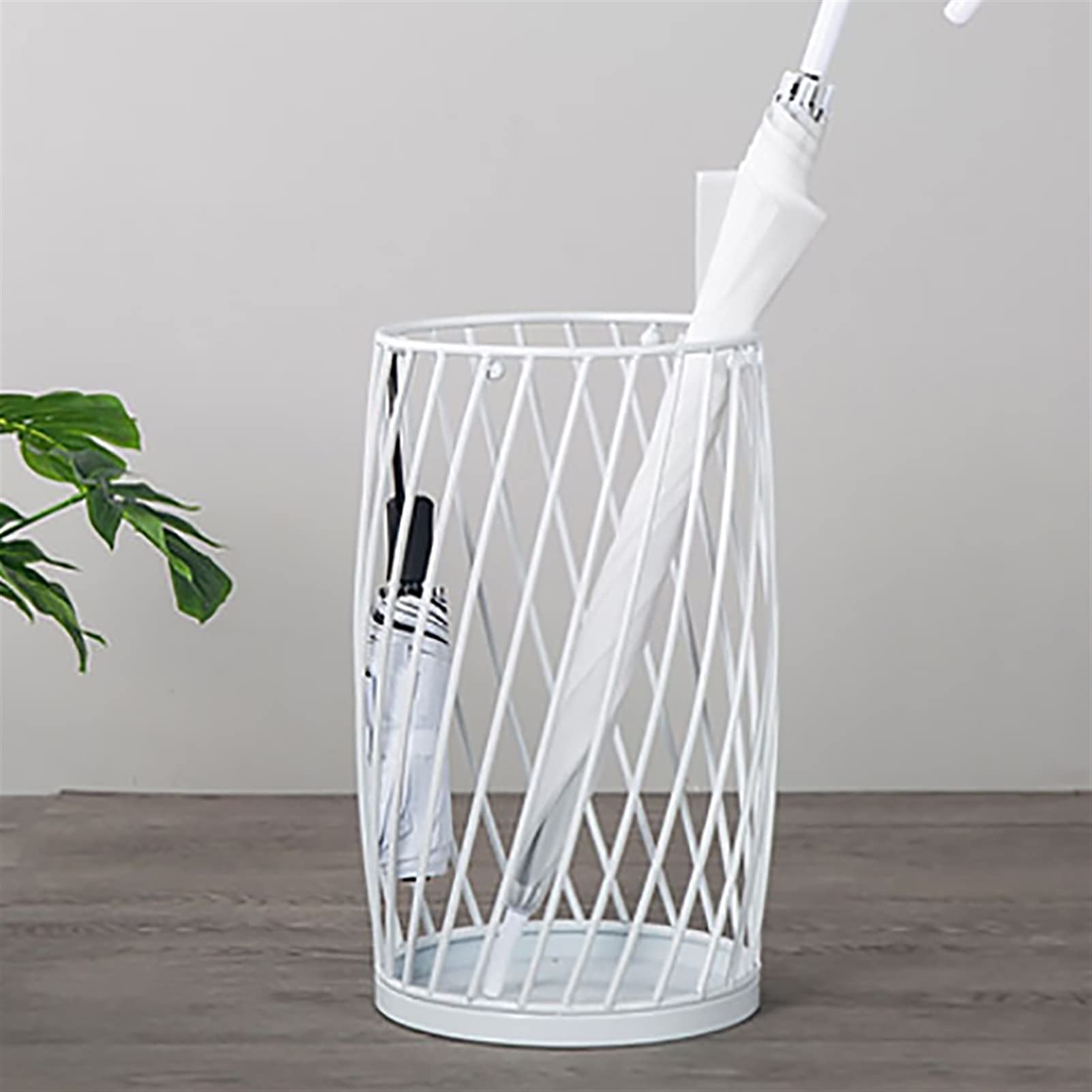 Rangement de parapluie métallique anti-goutte pour stopper l'humidité dans l'entrée