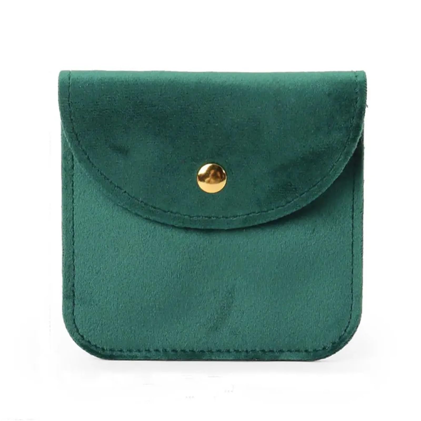 RRYPBOVG Jewelry Storage Bag 3pcs Velvet Jewelry Bag Snap Button Packaging Organizer Necklace Earrings Ring Storage Pouches