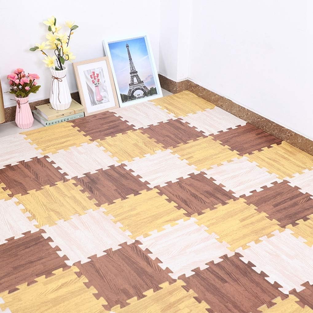 パズルマット 厚さ1cm 16枚 子供部屋 オールシーズン 遊びマット リビングルーム おしゃれ 組み合わせ カーペット ジョイントマット パッド クッションマット 開店記念セール