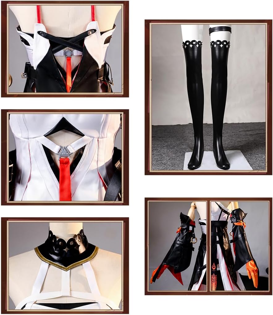 Amazon.co.jp: [QQLADY] 長離 ちょうり コスプレ衣装 鳴潮 め