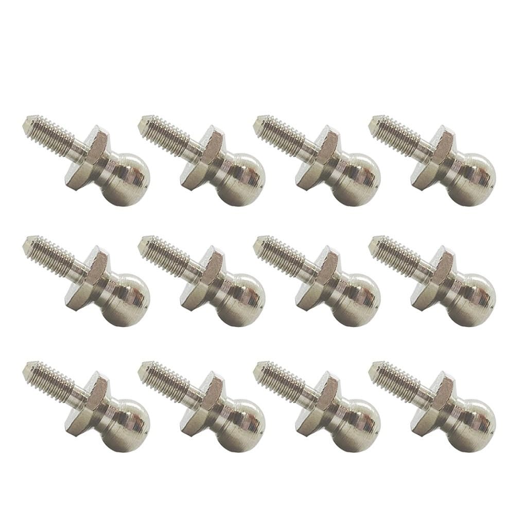 VERBANA 12 Pcs Set 1 10 RC Car Ball Head Screw 02038 M3 Ball Head Screws Kit for
