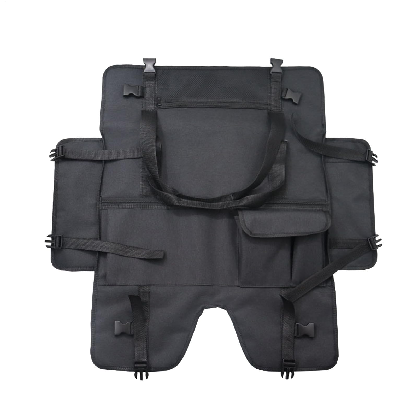 Bolsa de viaje para electrónica con funda de monitor ajustable para ratón