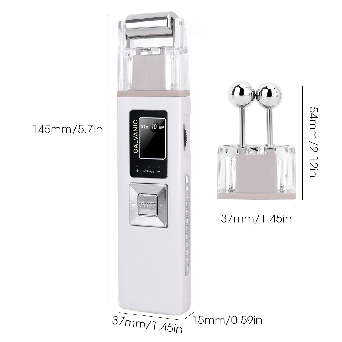 Portable Galvanic Microcurrent Skin Firming Machine, Anti-aging Face Lift Massager Home Use Beauty Salon Device Portable Galvanic Microcurrent Skin Firming Machine, Anti-aging Face Lift Massager Home Use Beauty Salon Device