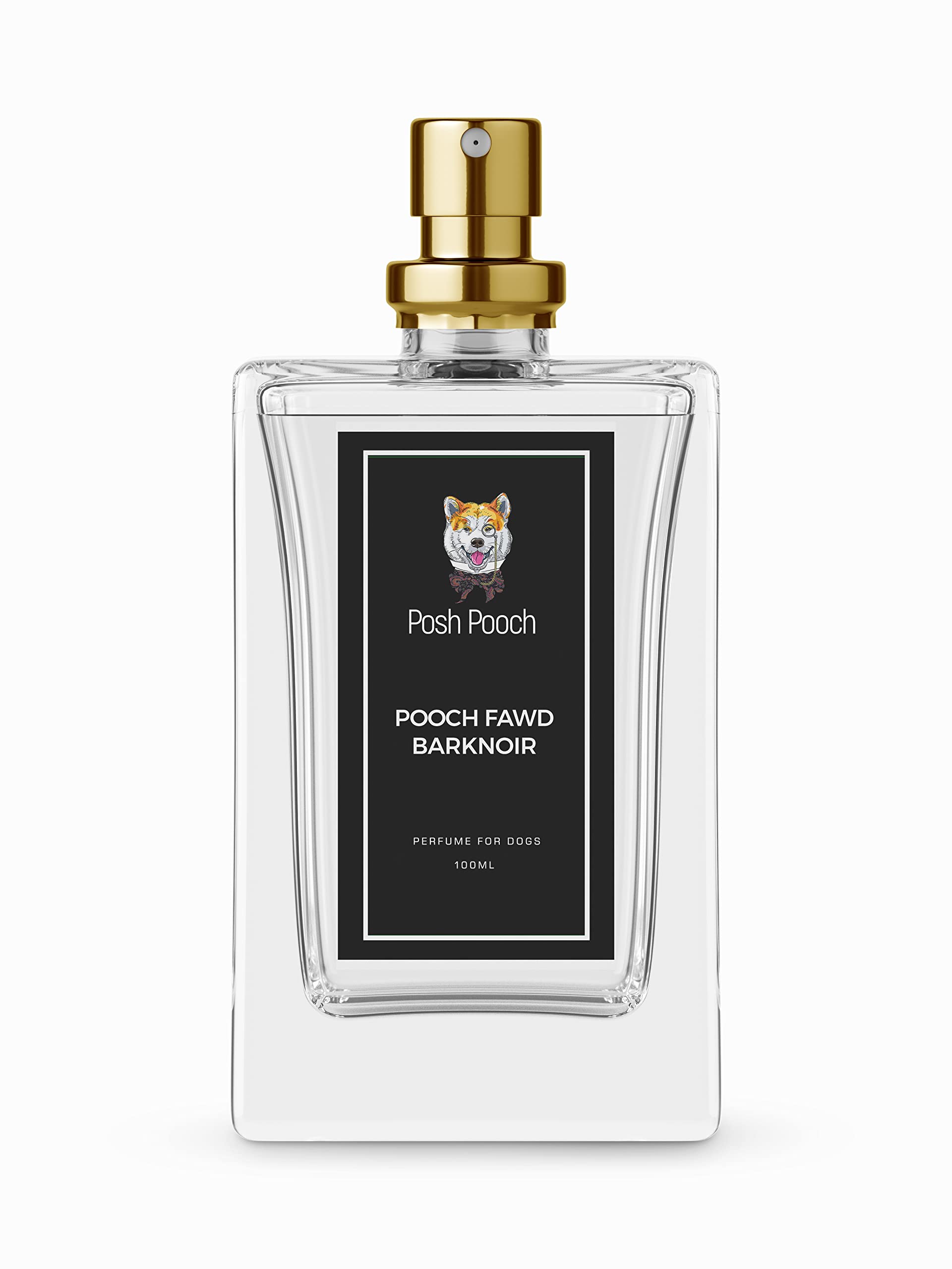 Perfume For Dogs Cologne Finishing Long Lasting Luxury Pet Spray For Dogs Refreshing Grooming Professional Mist Spray (Pooch Fawd Barknoir) — image 1
