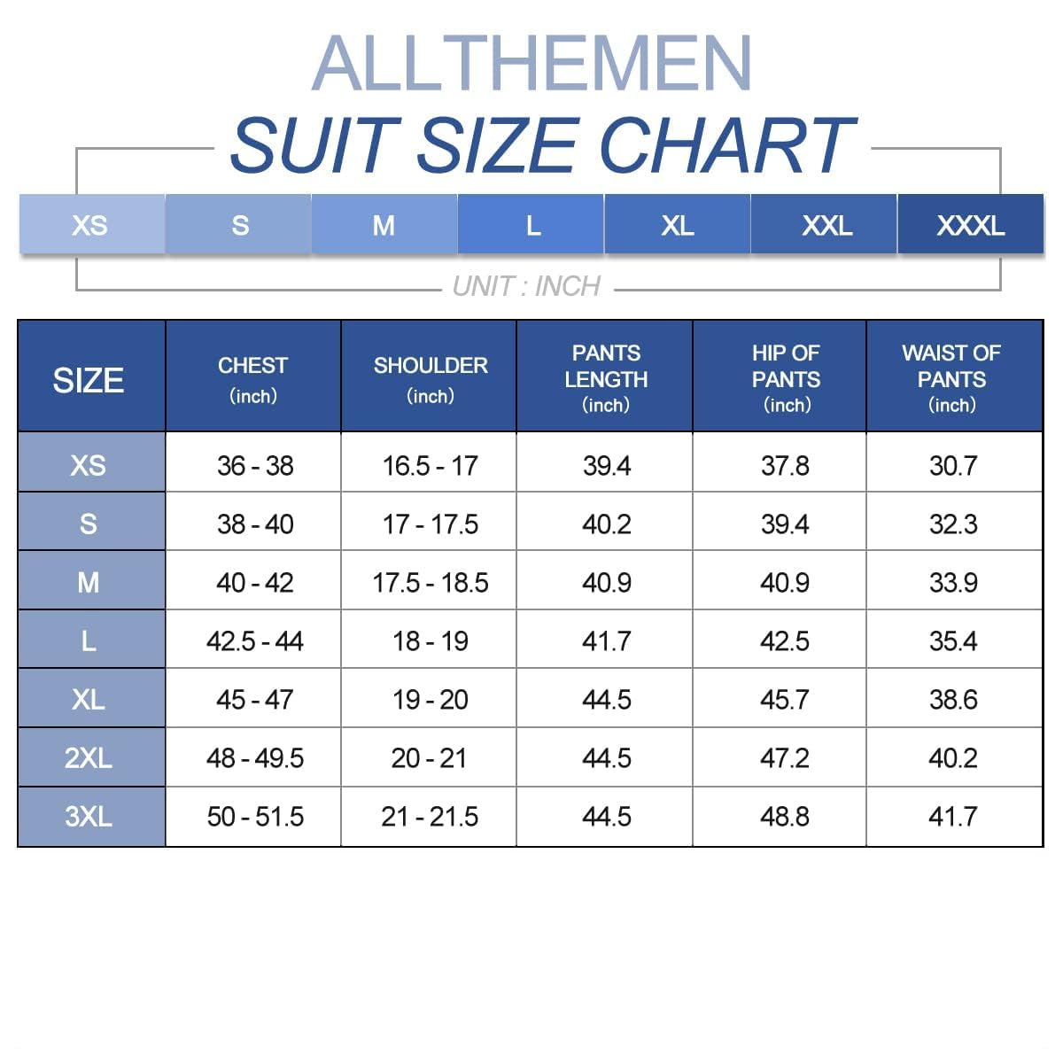 Allthemen garnitur męski, krój slim fit, 2-częściowy garnitur biznesowy, marynarka, spodnie