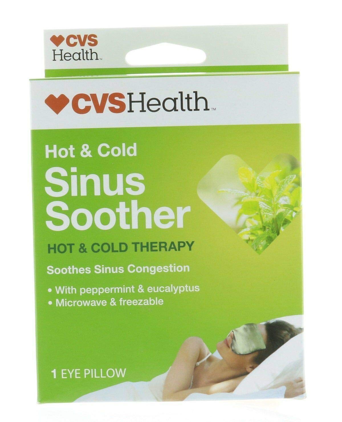 Buy CVS (1 Sinus Soother Eye Pillow Hot & Cold Therapy Soothes Sinus