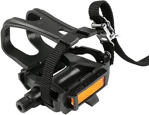 Miniatura 7 de Correas de pedal antideslizantes para bicicleta, correas de pedal antideslizantes fangzi para bicicleta de carretera MTB, pedales de rodamiento,