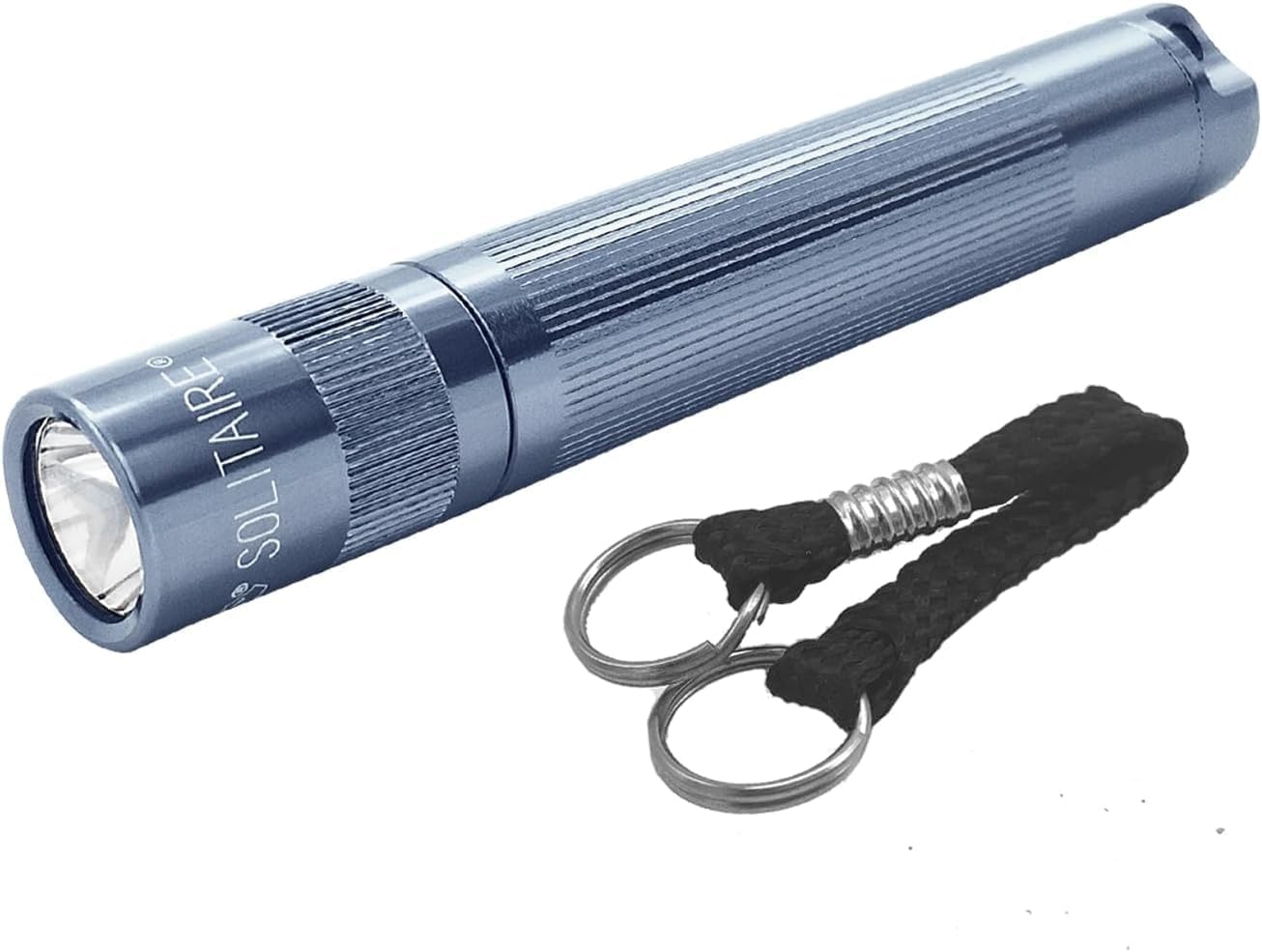 Maglite Solitaire Incandescent 1-Cell AAA Flashlight Gray