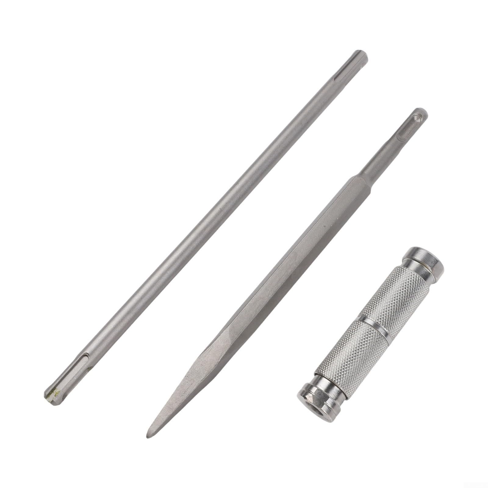 HpLive Rallonge de tige SDS PLUS de 26 cm avec adaptateur de fermeture rapide pour marteau perforateur, double tête ronde et interface Zweinut
