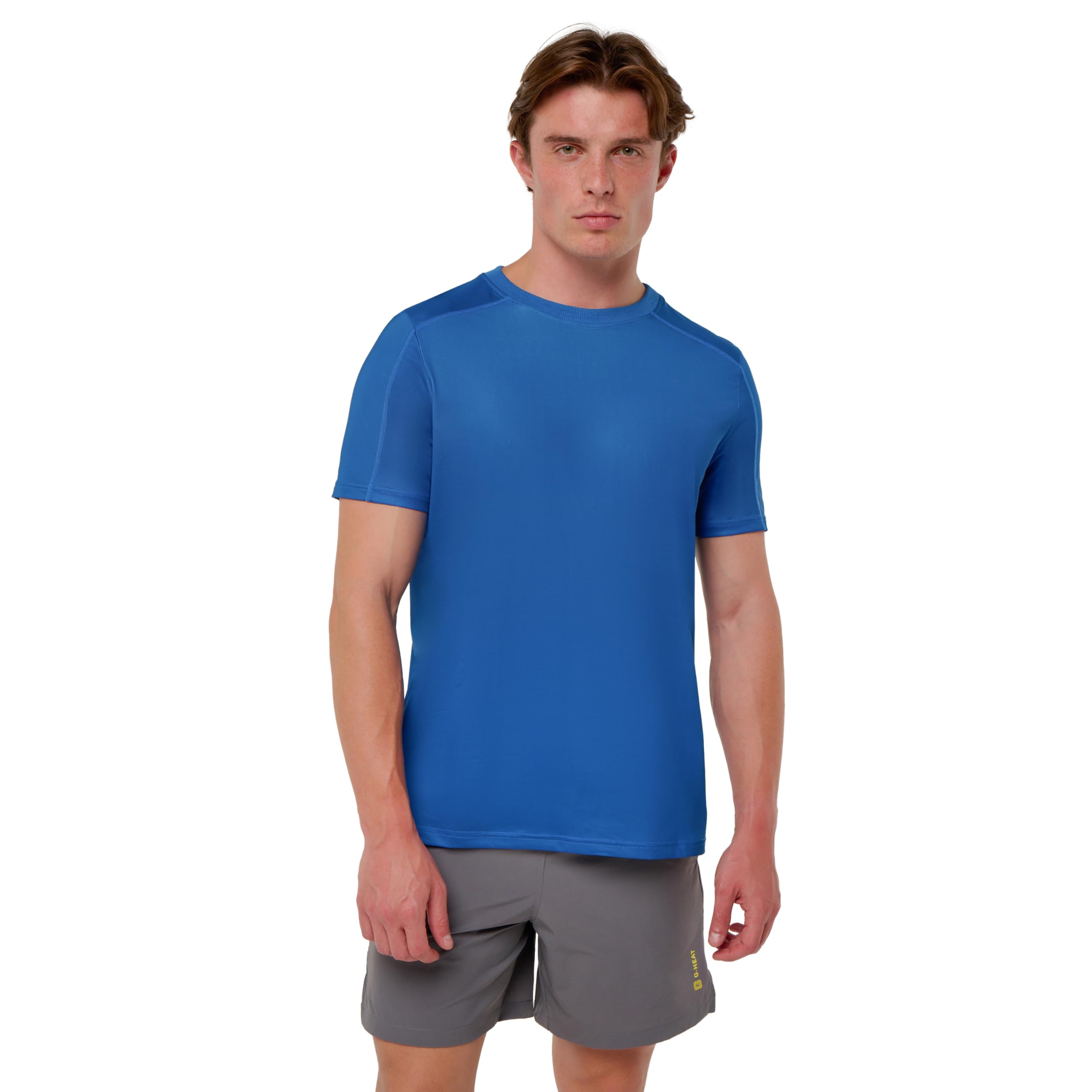 G-HEAT – T-Shirt Sport Homme Rafraîchissant | Effet Fraîcheur Continue | Anti-UV UPF50+ | Idéal Sport et Activités Outdoor