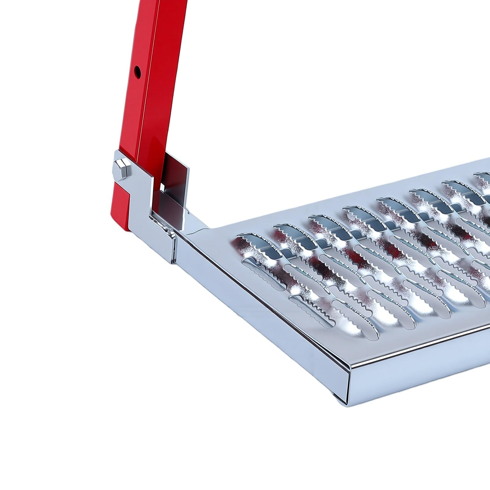 Hyuduo Plegable Escalón para Neumáticos, Hierro Fundido, 149.7 Kg,