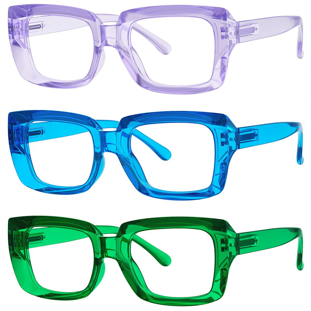 Eyekepper Reading Glasses for Women, 1.50 Readers, 3 Pack Stylish Cheaters