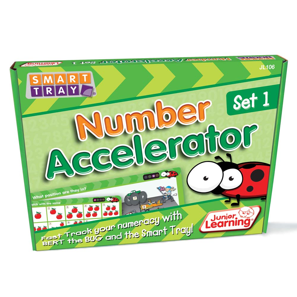 Junior Learning Number Accelerator, White, Medium - Image 2