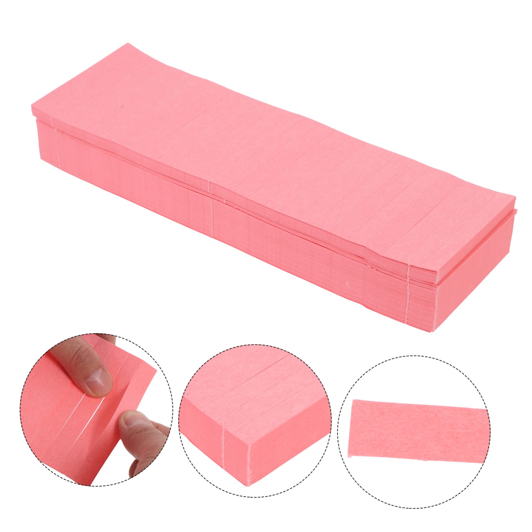 Beschreibbare Kleidungsetiketten 5200 Stück Papier Rosa für Wäsche
