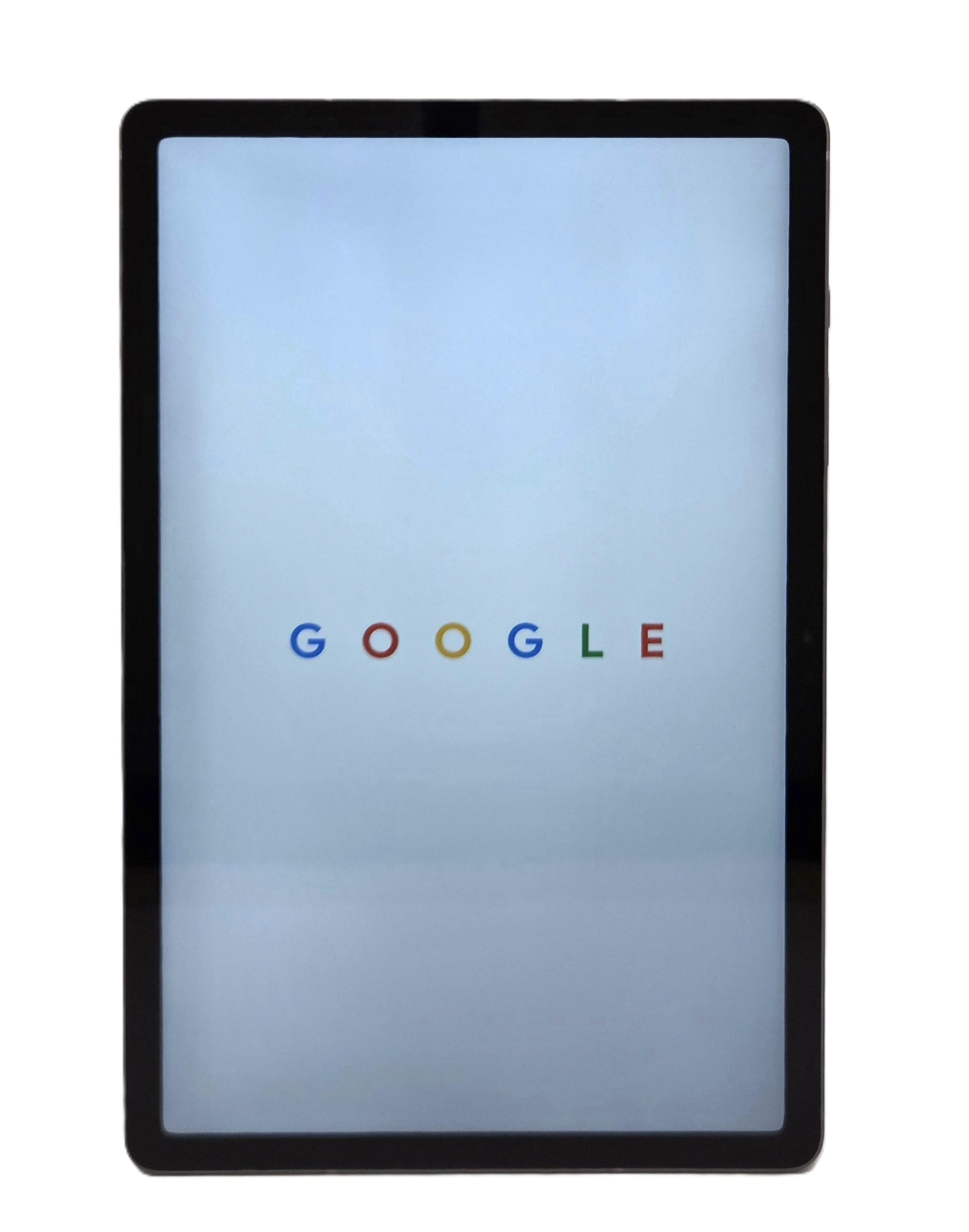Close-up of the Samsung Galaxy Tab S10 Lite's grey matte finish and S Pen attachment point.