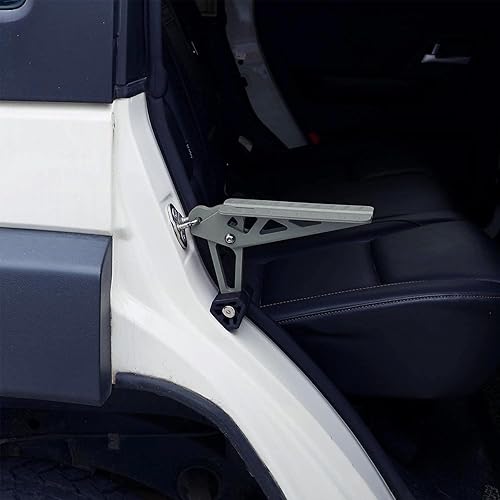 Miniatura 68 de COWVIE Escalón plegable para puerta de auto: Escalón para acceso al techo del vehículo para ambos pies, Escalera para la mayoría de SUV, Camiones