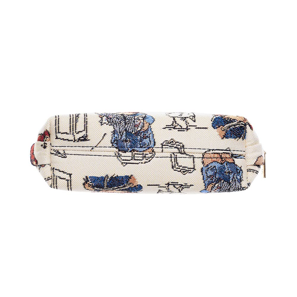 Signare Handbag, Travel bag, Cosmetic Bag, Crossbody bag etc with Paddington Bear design (Cosmetic Bag), Beige - Image 3