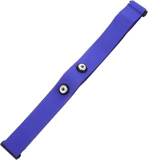 Gatuida Correa Elástica para Monitor de Cardíaca Banda de Pecho Strap Multifuncional para Compatible con Dispositivos Inalámbricos Color Azul