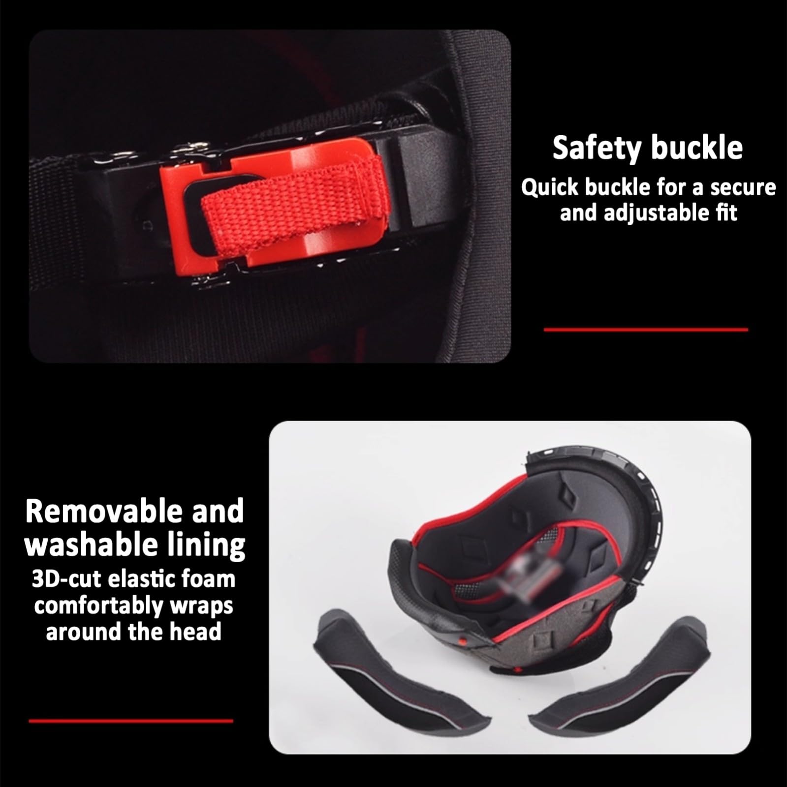 Kask motocyklowy, integralny kask motocyklowy, kask rowerowy z odchylaną osłoną przeciwsłoneczną, unisex, dopuszczony przez ECE 22.06