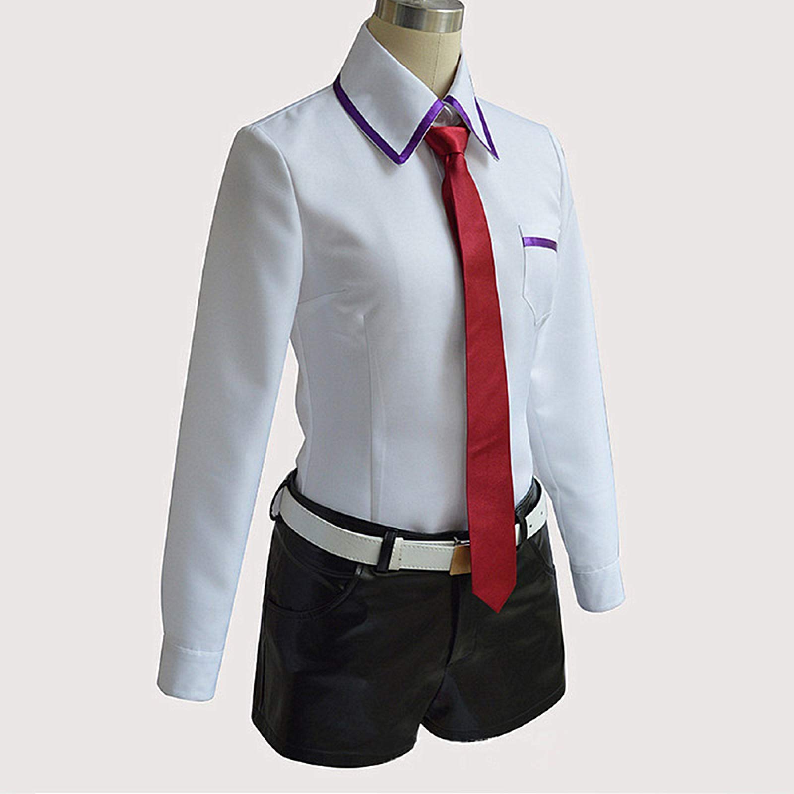 Anime Steins; Gate Cosplay Costume,Makise Kurisu Uniforme, utilizzato per Halloween, Natale, Carnevale, feste a tema Cosplay