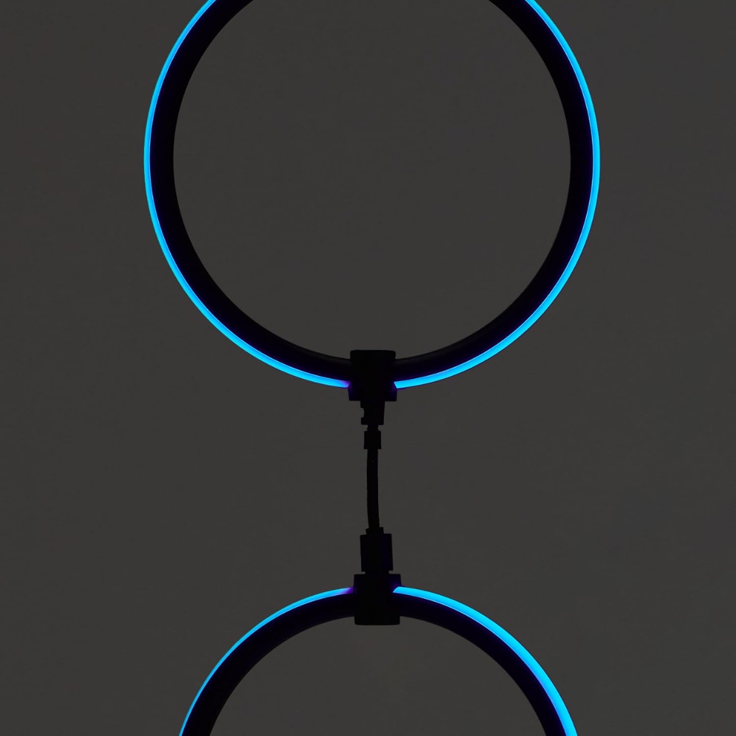Brightech Bundle: Sky Torchiere Black with Nova RGB Table Lamp