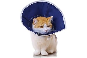 ElizaSoft Recovery Collar: Soft, Comfortable Elizabethan Collar for Cats and Puppies