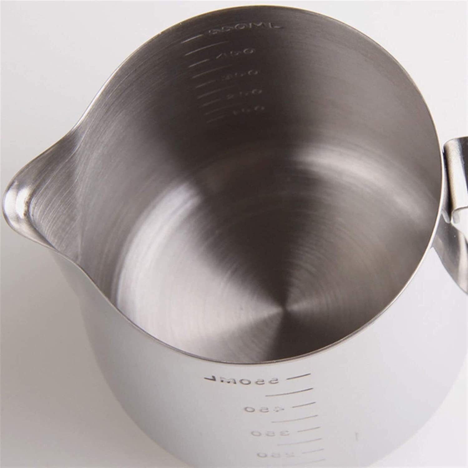 Lattiera Creamer Lanciatore Schiumoso in Acciaio Inossidabile Latte Scrupoloso Brocca caffè Espresso Barista Barista Artigianato caffè Latte Latte Frocio Brocca (Size : 1000ml)