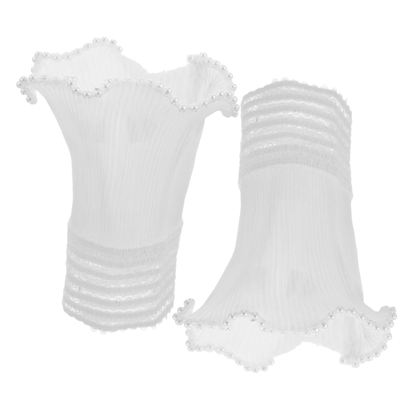 BESPORTBLE Fashionable Lace False Sleeves with Decorative Wrist Cuffs Warm and Comfortable for Women Detachable and Removable