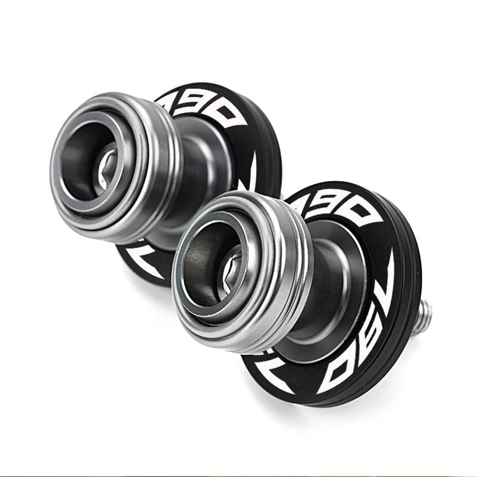 Carretes basculante M10 para KTM Duke 790 y Adventure con tapas de válvula para neumáticos 7