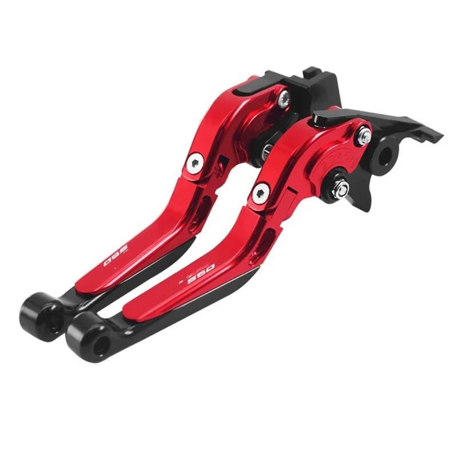 YADLIUASA for TMAX530 SX DX 2012-2018 for TMAX560 for TechMax TMAX 2019-2025 Motorbike Adjustable Folding Extendable Brake Clutch Lever Brake Clutch Lever(Red 560)