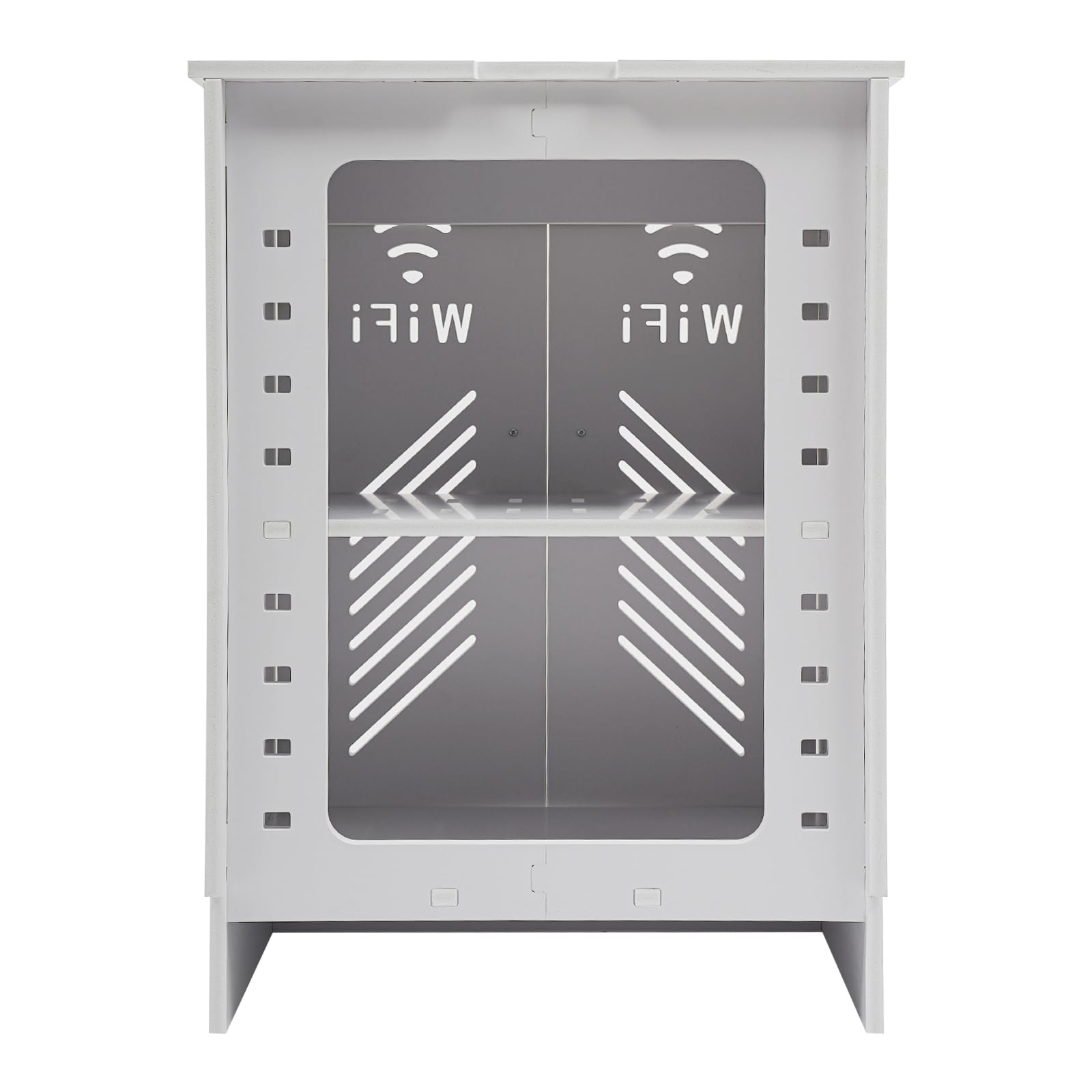 WLAN Router Aufbewahrungsschrank, Router Regal für Schlafzimmer