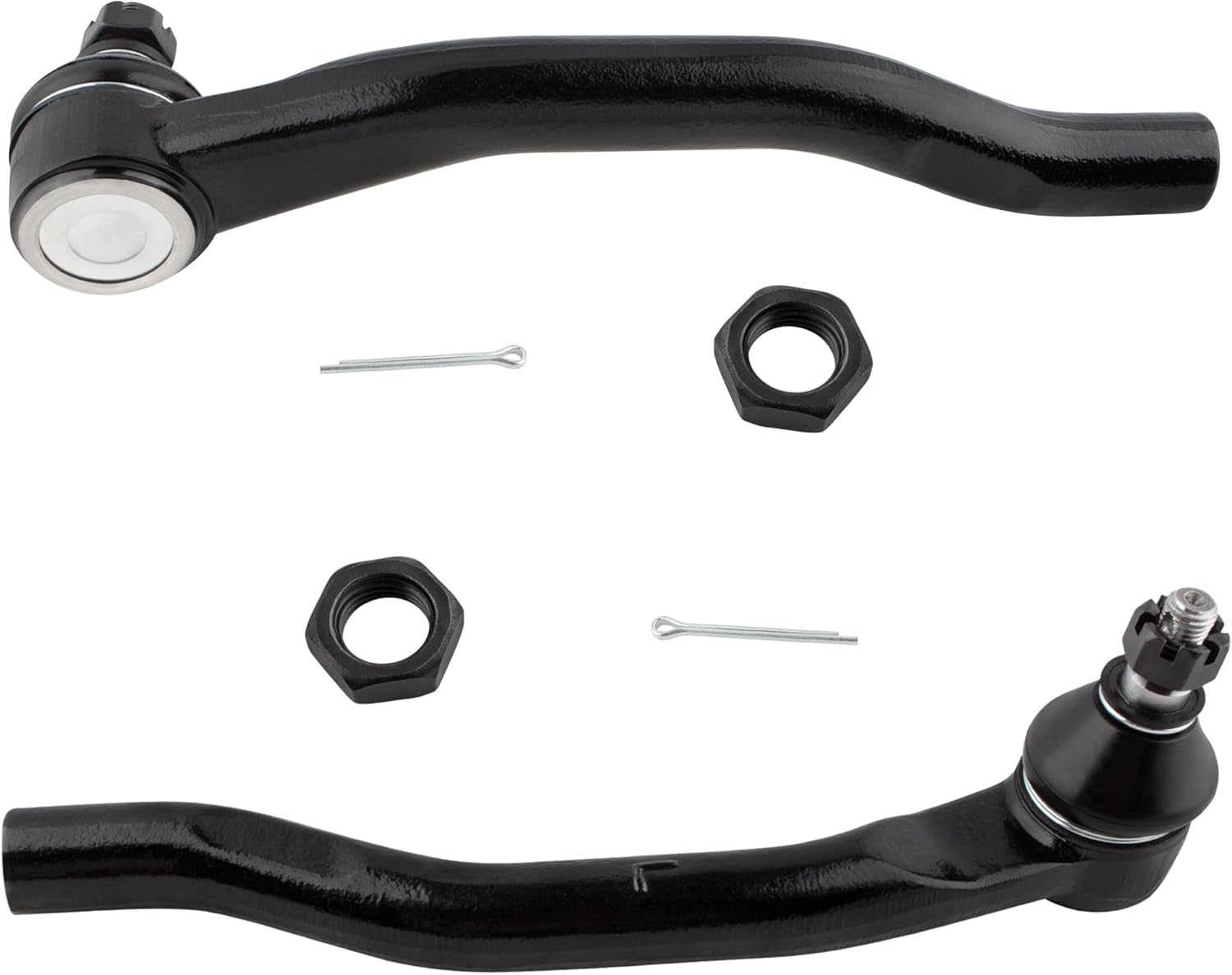 BOXI 2pcs Front Outer Tie Rod Ends Fit for Acura CL 2001-2003/TL 1999-2003 / for Honda Accord 1998-2002 | ES3490 ES3491