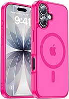 Vista 69 de Funda magnética para iPhone Air con protector de lente de cámara, protección grado militar de 10 pies, compatible con funda MagSafe Slim para iPhone