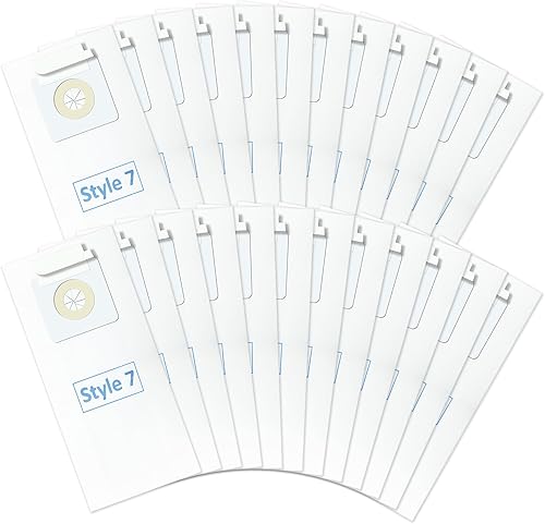 Miniatura 1 de Paquete de 24 bolsas de vacío estilo 7 compatibles con aspiradoras Bissell Power Force 1739 3522 3525 71Y7 3554 3545 6592 3550 3553 Series, repuesto